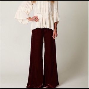 Velvet Extreme Flare Free People Pants Size 28